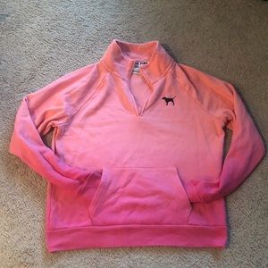 Victoria Secret Pink 1/4 zip hoodie